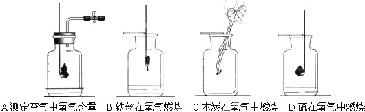 相同(3)装置c中夹木炭的仪器名称是,装置b中铁丝处理的方法是